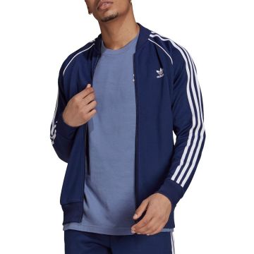 sst track jacket light blue