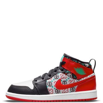 green red and white jordan 1