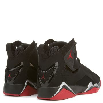 Jordan True Flight Black Gym Red-metallic Silver