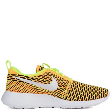 neon green and orange shoes