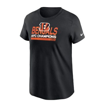 Men's Nike White Cincinnati Bengals 2021 AFC Champions Roster T-Shirt