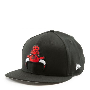NEW ERA CAPS Chicago Bulls Upside Down Logo Snapback Hat 60185338 - Shiekh