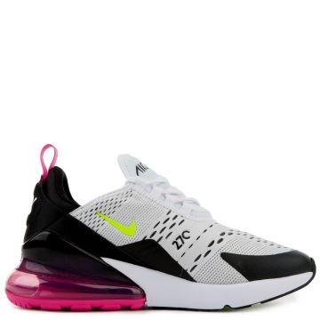 junior air max 270 trainer black / laser fuchsia