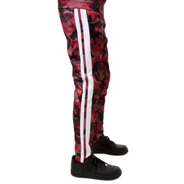 double stripe track pants mens