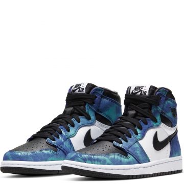 womens air jordan 1 high og white black aurora green