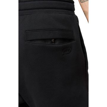 nike french terry pants black