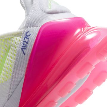 nike air max 270 white volt pink blast indigo