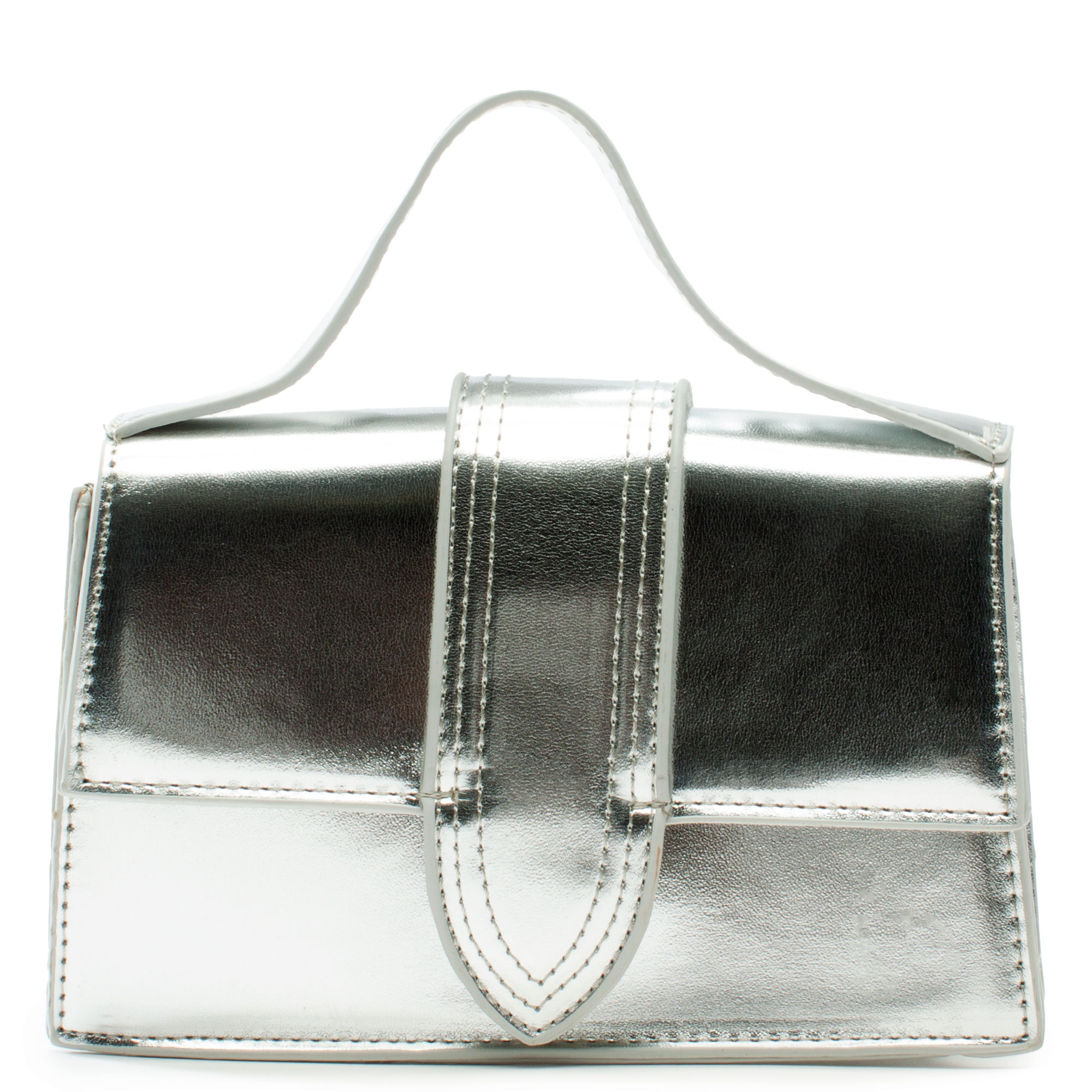 Natural Fiber Handle Bag with Onyx and 925 Silver Accents