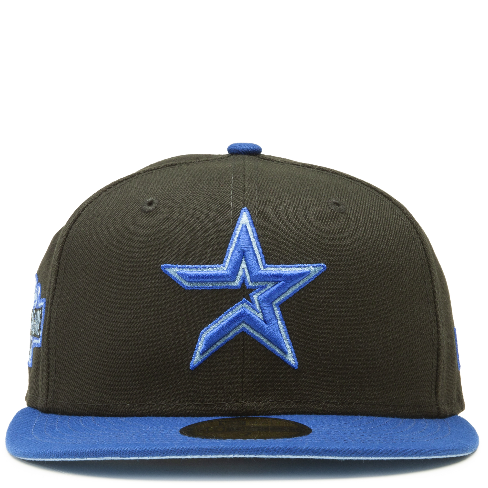 Lids Houston Astros New Era Dolphin 59FIFTY Fitted Hat - Gray/Blue