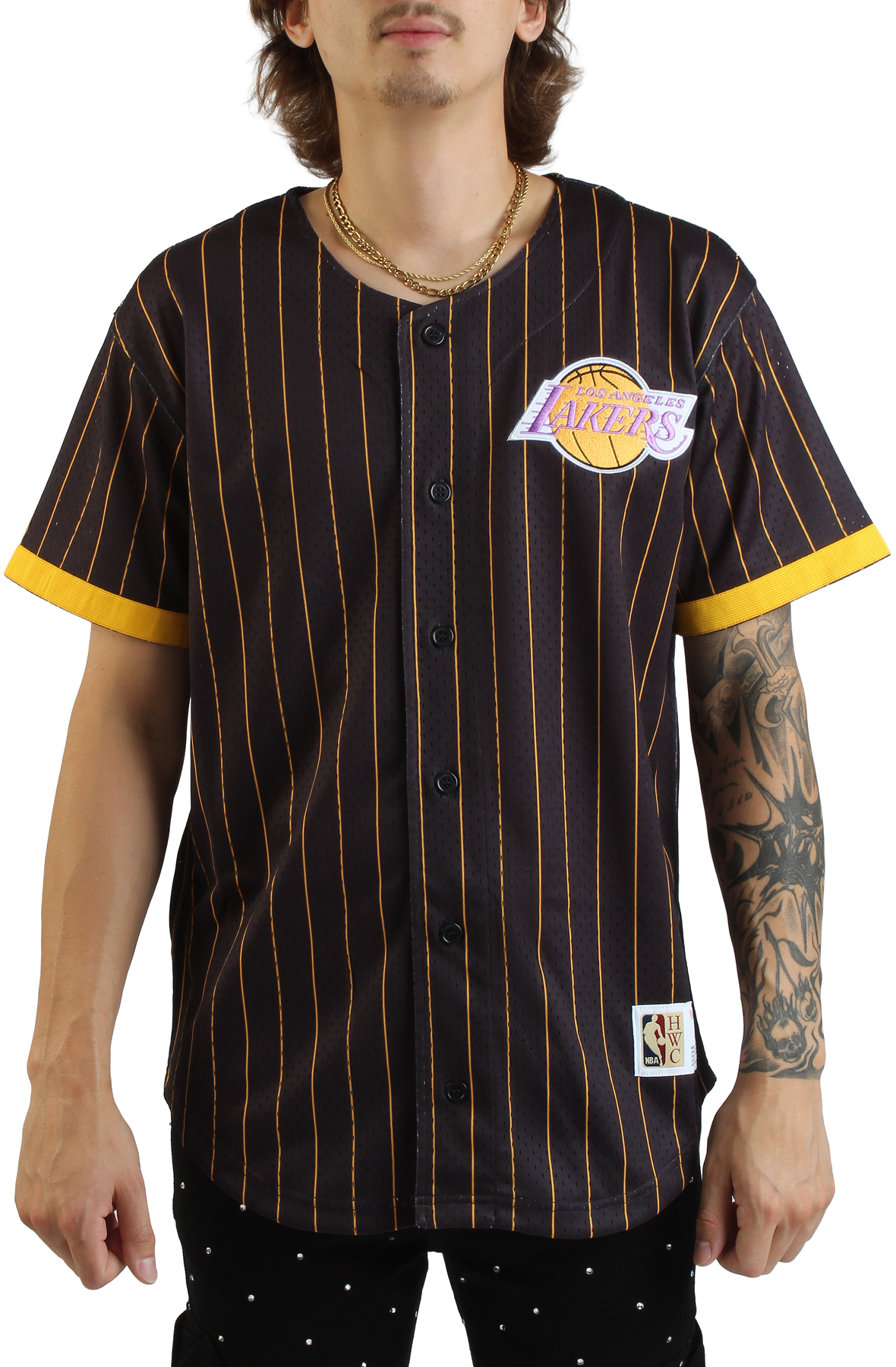 NBA Mitchell & Ness O'Neal 34 usラッパー着用 Amazon.com: Mitchell & Ness - Los Angeles Lakers Mens NBA