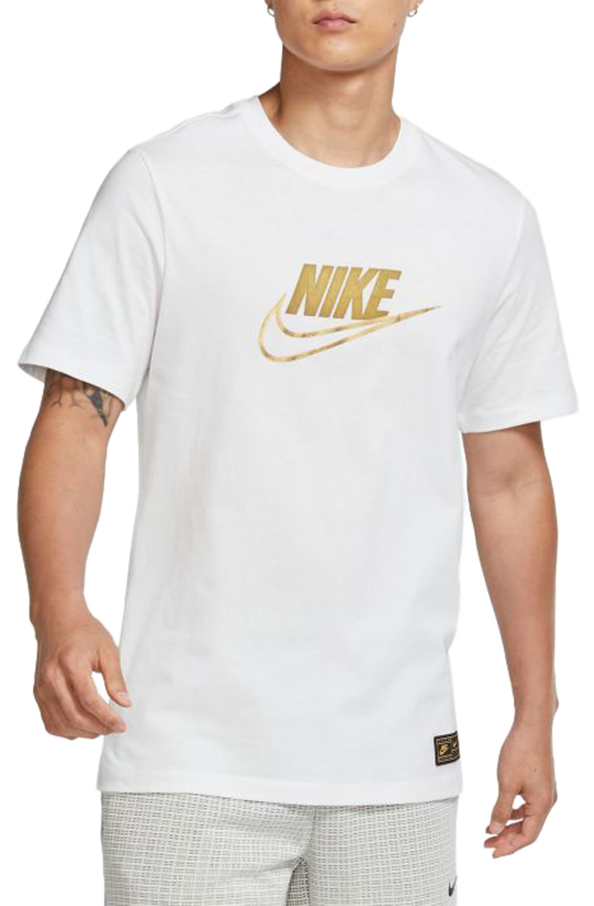 NIKE Sportswear Metallic T-Shirt CW2480 ...