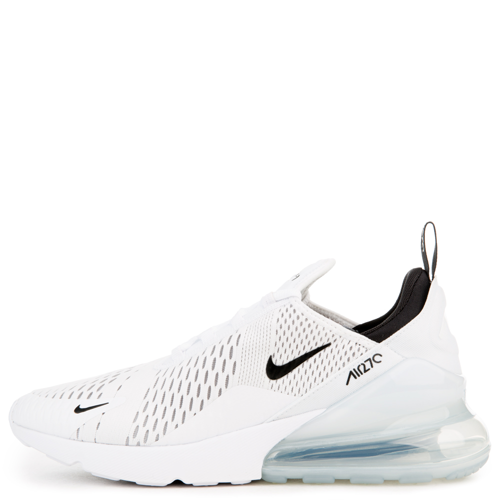 nike air max 270 white with black