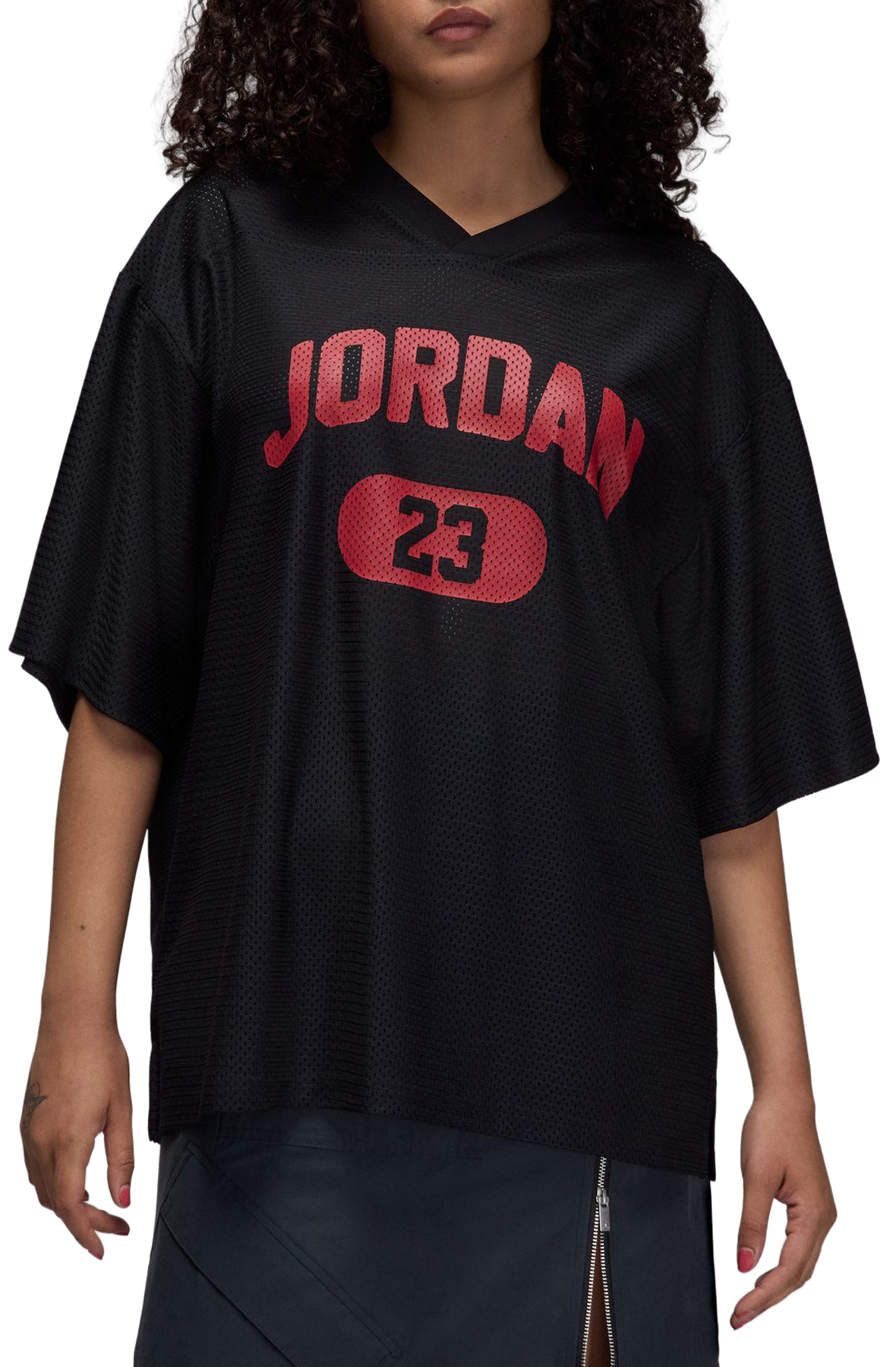 JORDAN Brooklyn Mesh Jersey HQ9222 010 - Shiekh