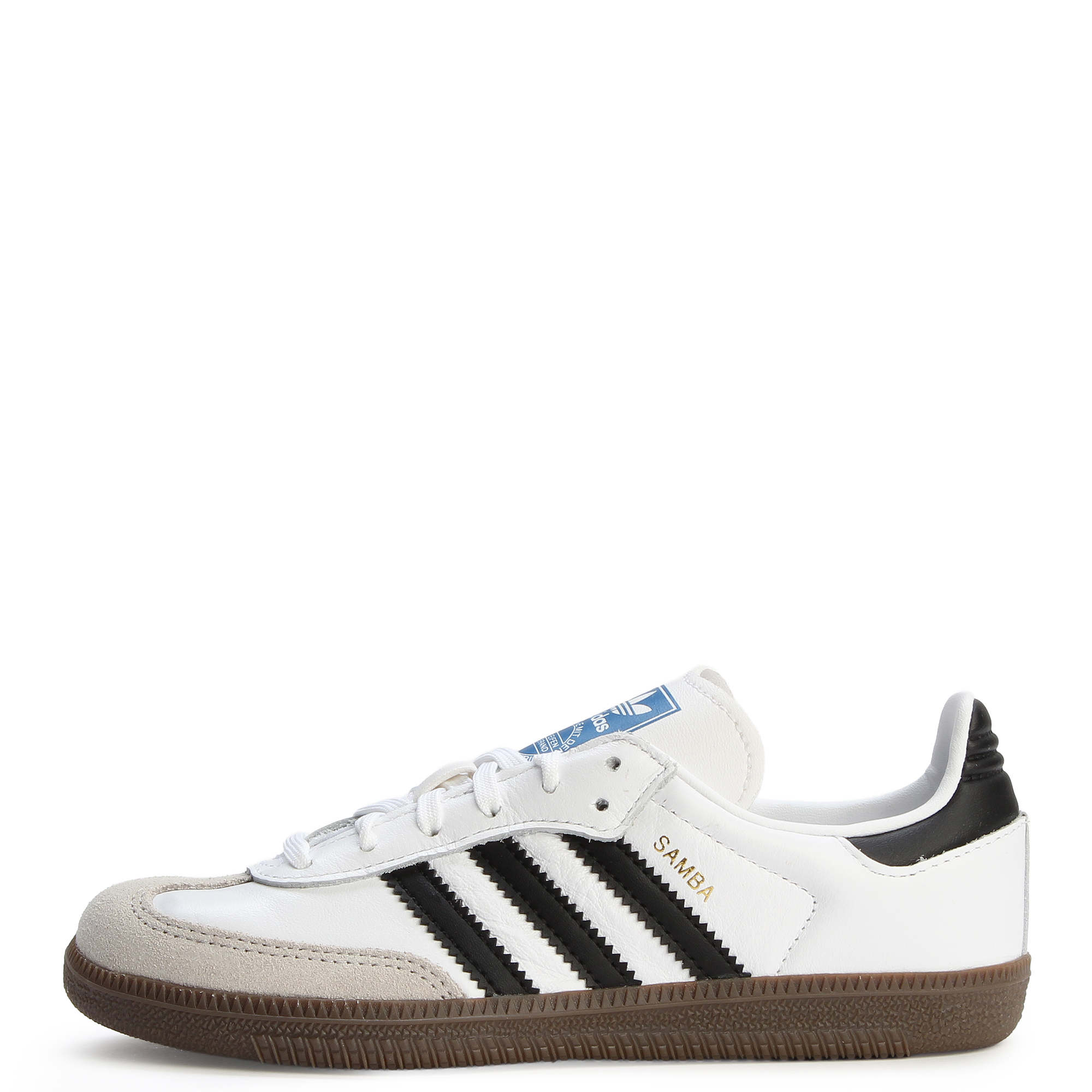 Boys Pre-School Samba OG White/Gum/Black Sneakers 1.5Y White/Gum/Black