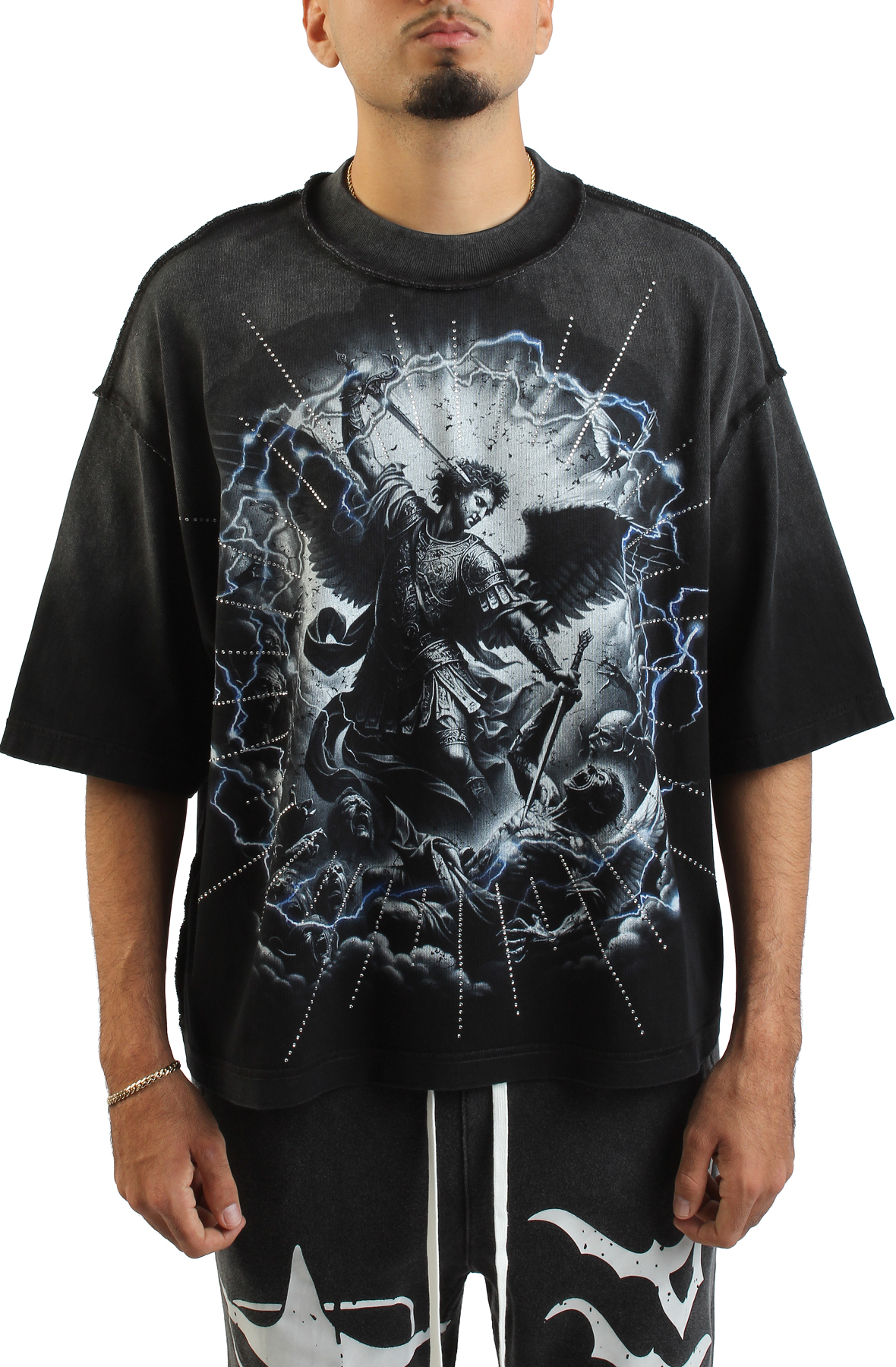 【AGEDD】RARE T-SHIRT/BLACK Grade - Vintage 90s - Triumph & Tragedy 1999 - Victory