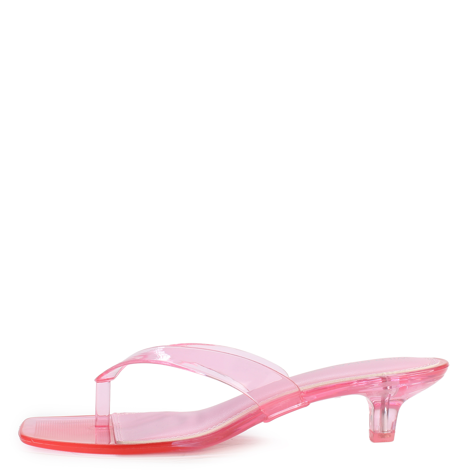 Women Romania-01 Heel Thong Sandal Pink High Heels 6 Pink
