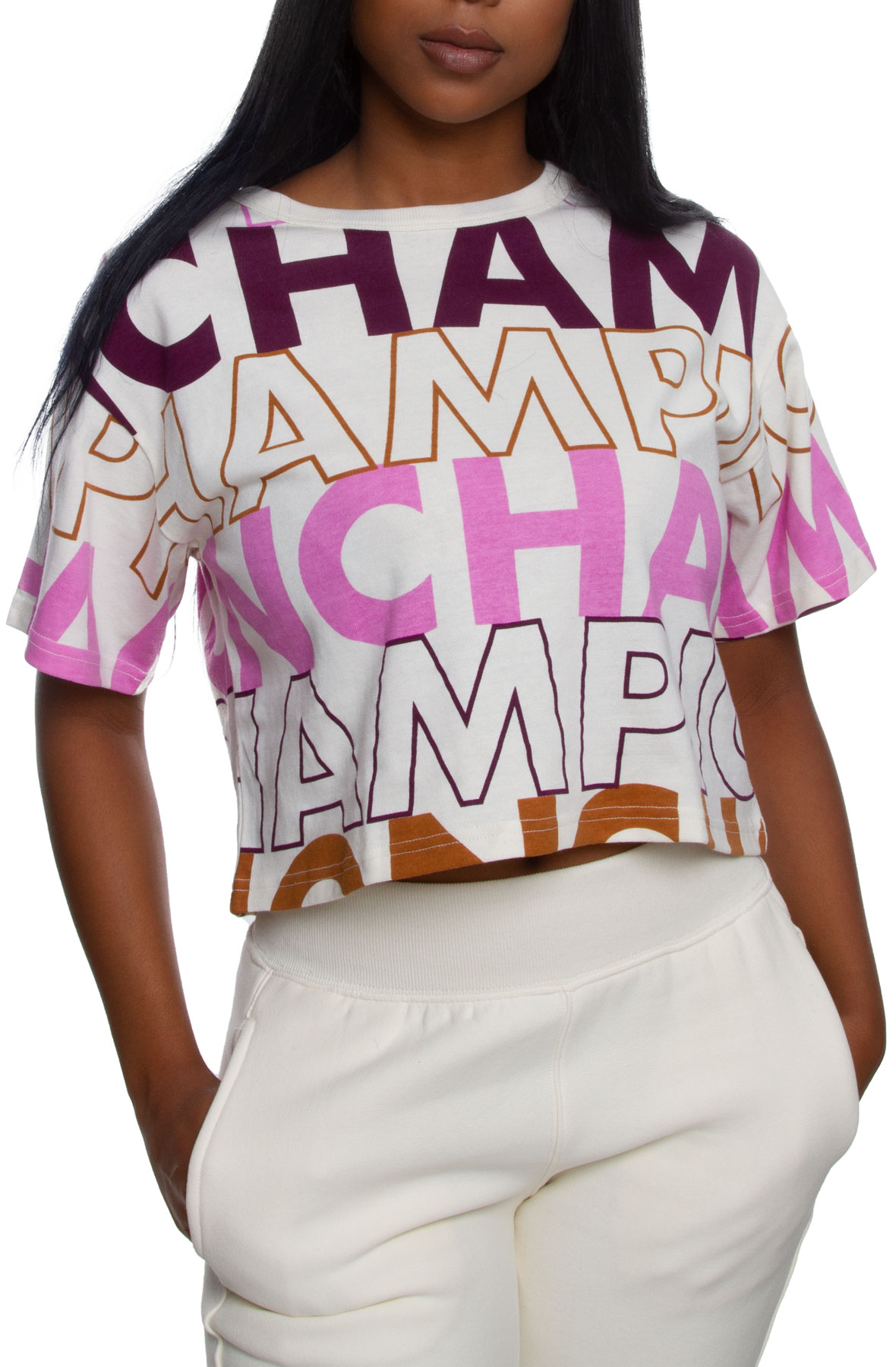 champion all over print tee