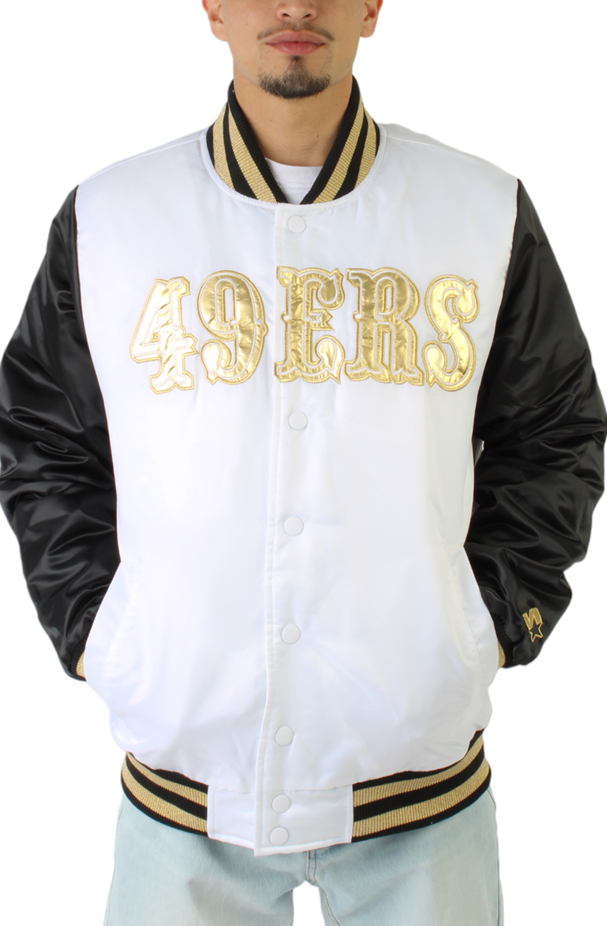STARTER San Francisco 49ers Satin Jacket LS30W473-SNF - Shiekh