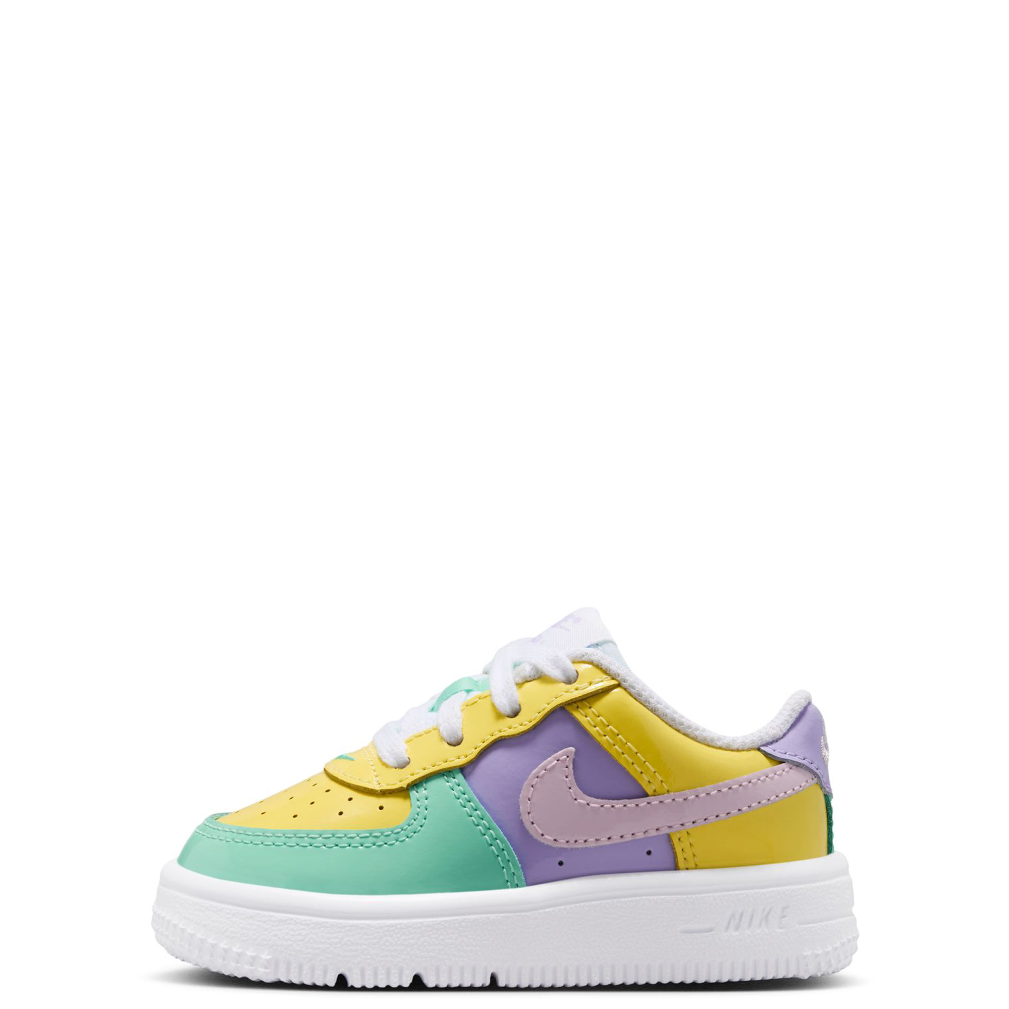 nike air force 1 yellow tick junior
