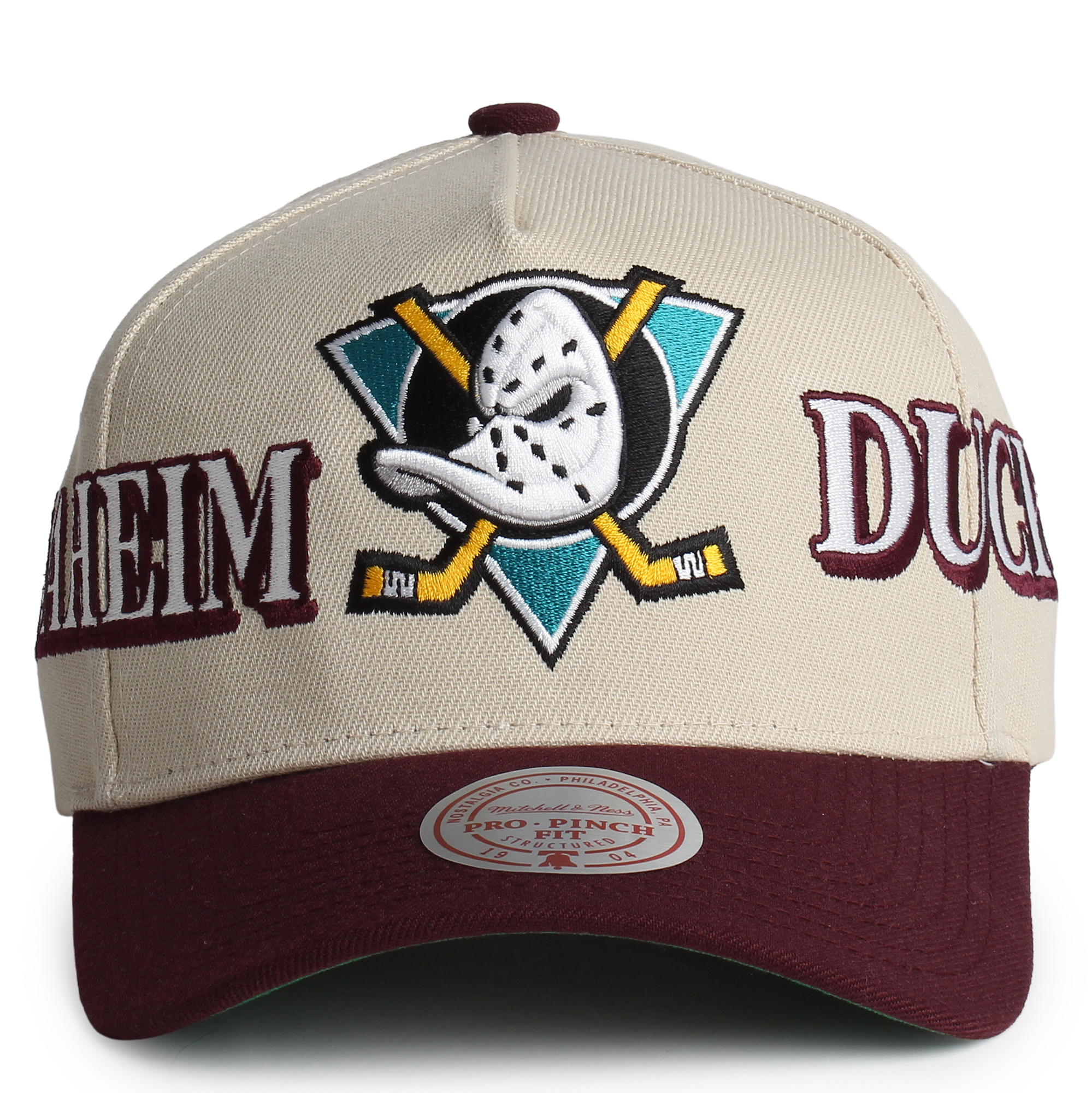 MITCHELL AND NESS NHL Anaheim Ducks Pro-Pinch Fit Snapback HP15307