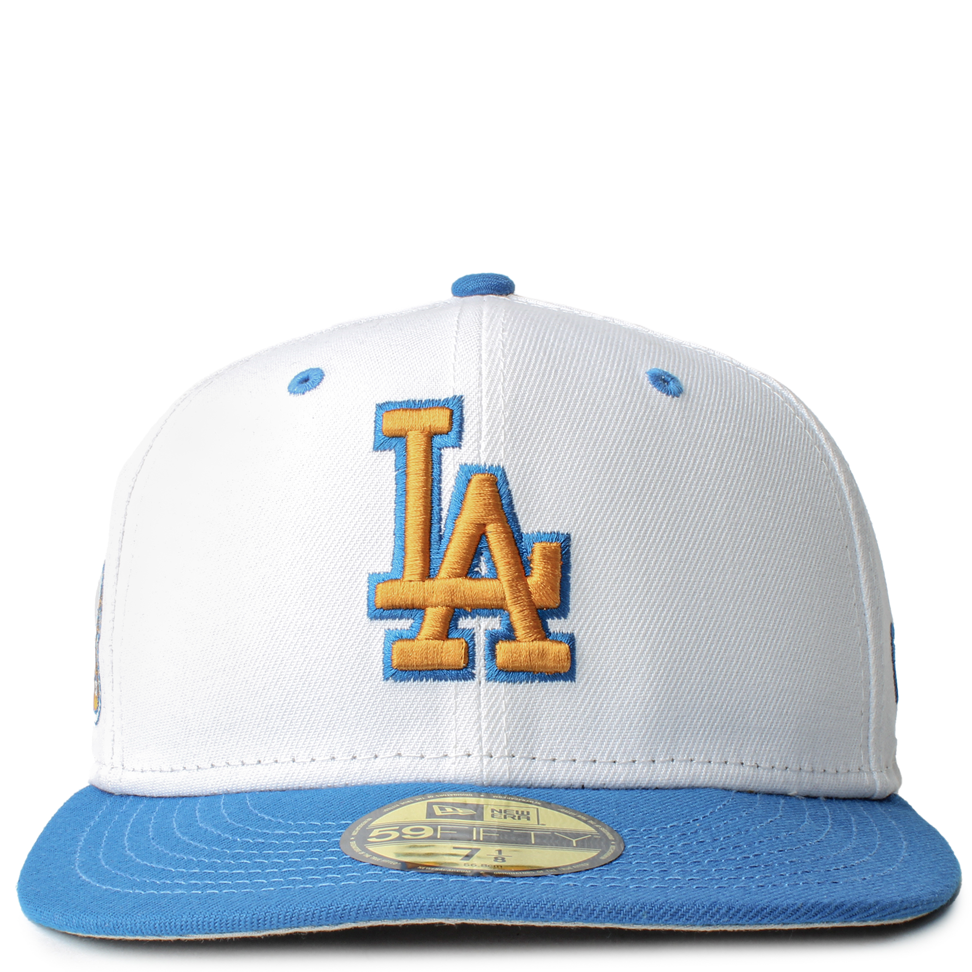 New Era Caps Los Angeles Dodgers 59FIFTY Fitted Hat White/Blue