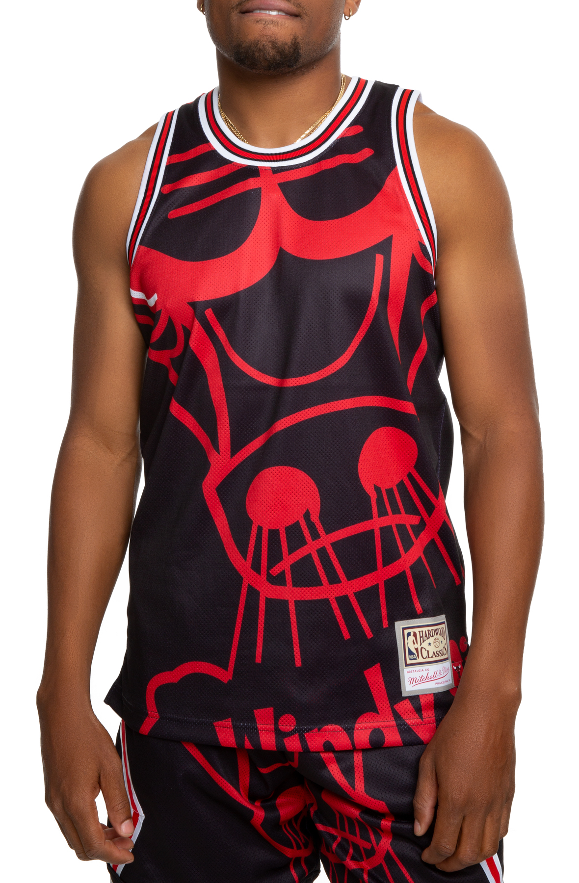 chicago bulls big face shorts