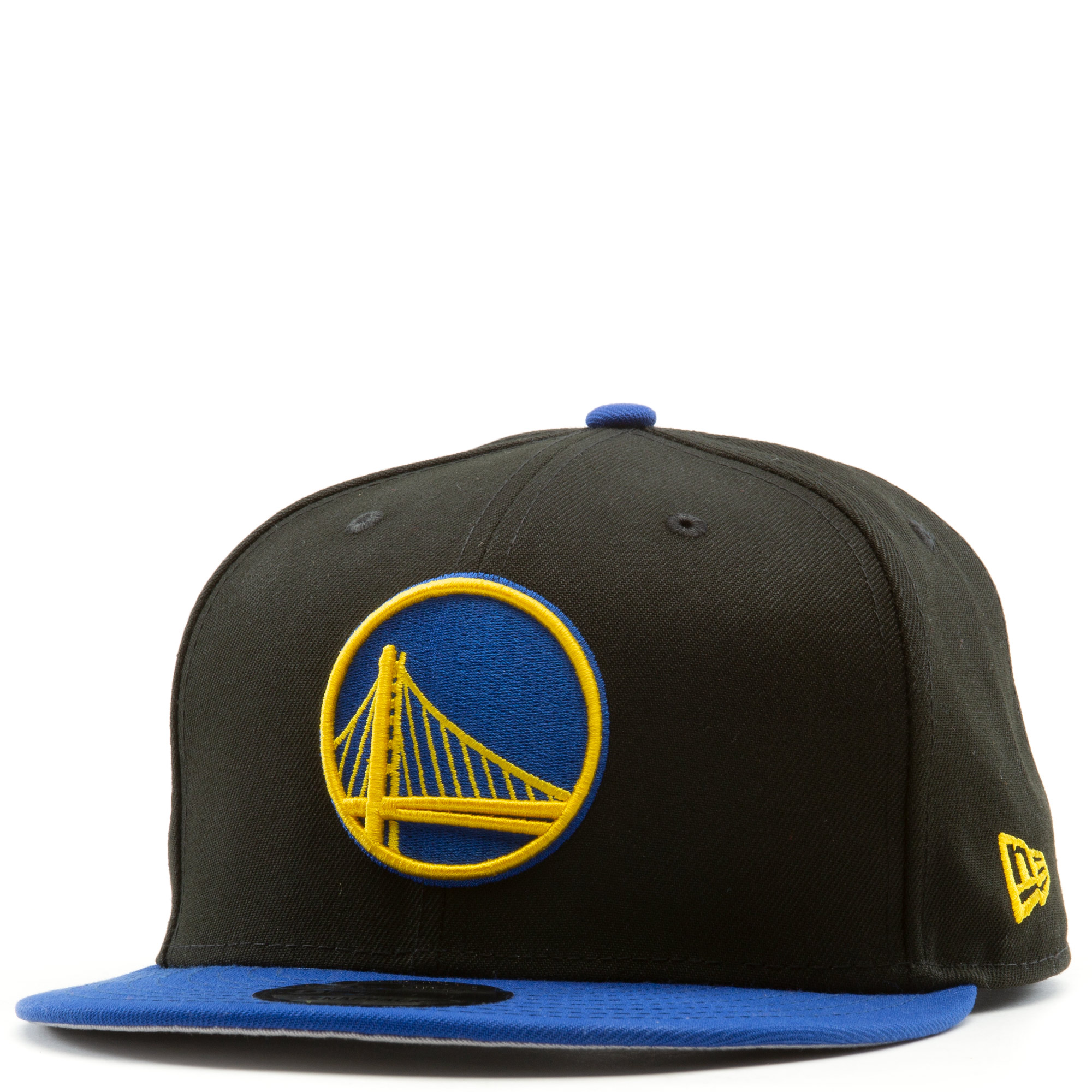 New Era, Accessories, Vintage Golden State Warriors All Black Gold Pin Hat  0s