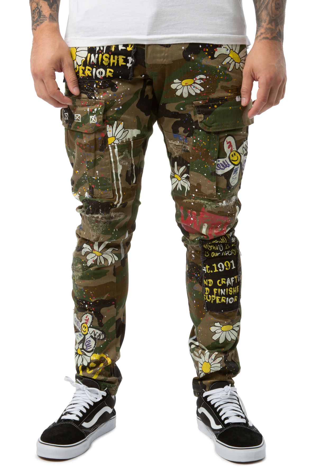 Xavier - OG Camo Cargo Pants (Woodland)