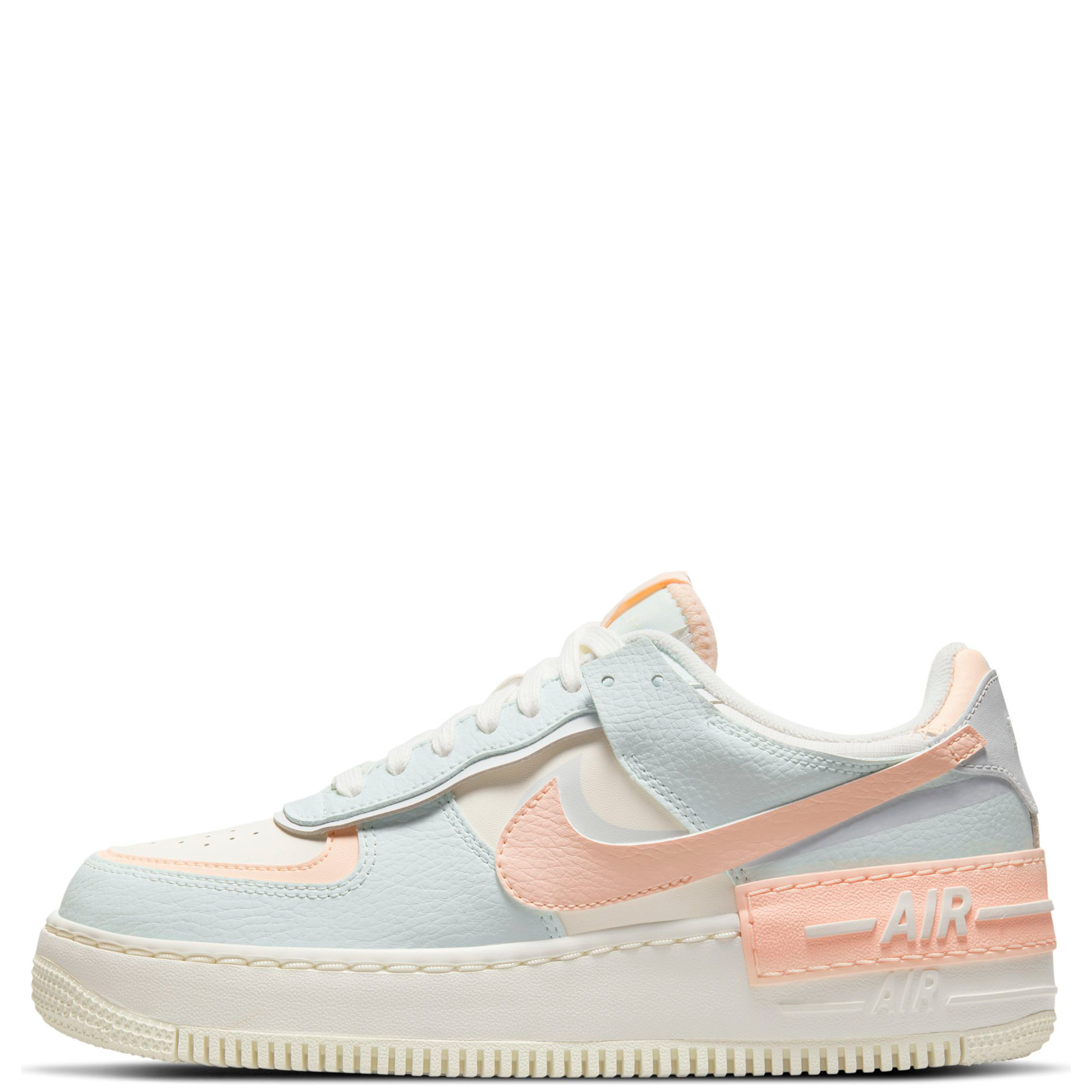 NIKE  AIR FORTH1 シャドウ CU8591-104 Nike Womens Air Force 1 Shadow CU8591-104 White Casual Shoes