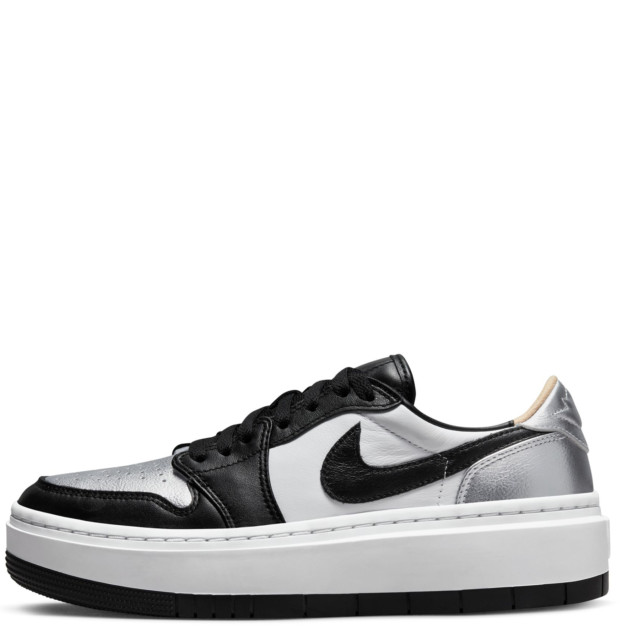 black and silver jordan 1 womens