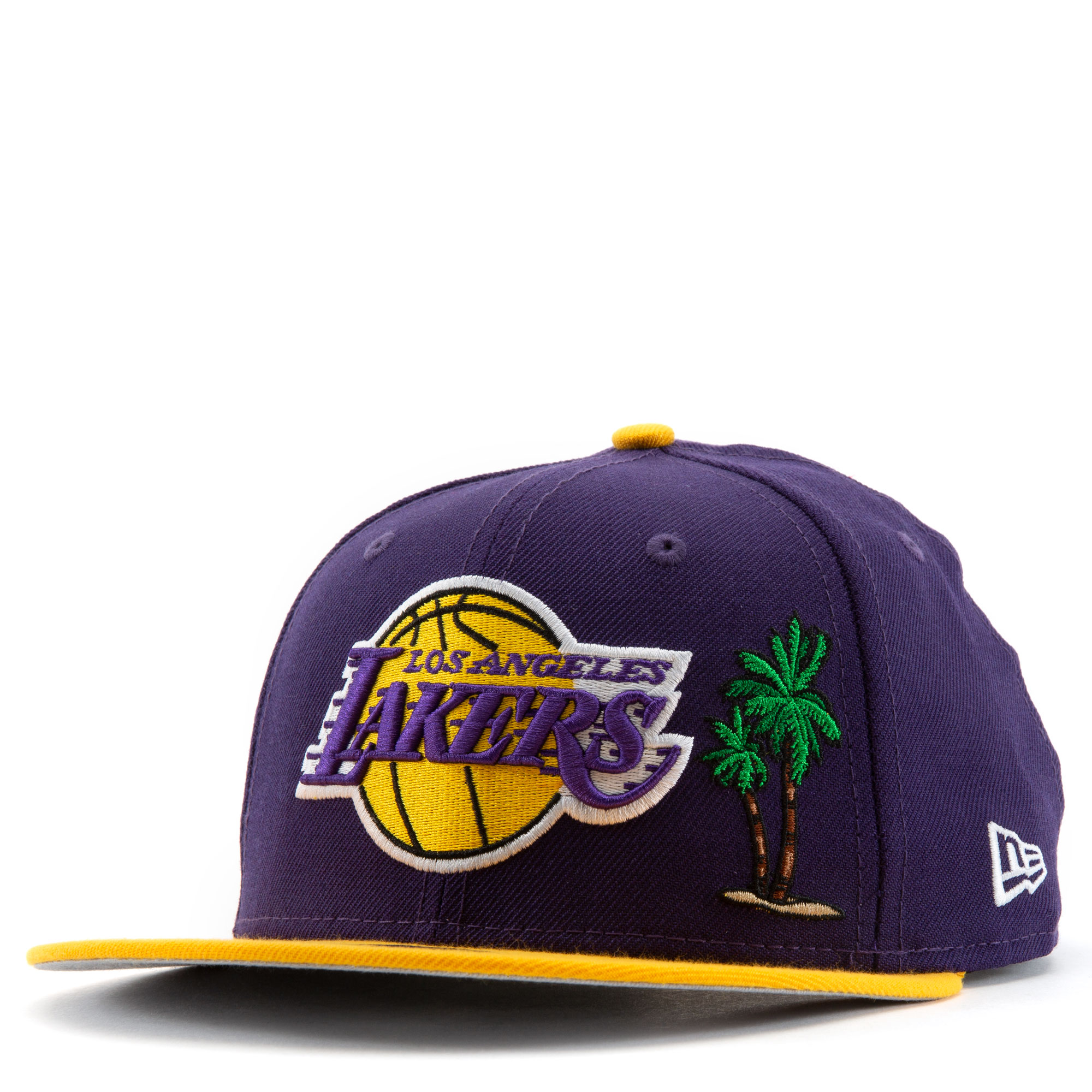 lakers palm tree snapback