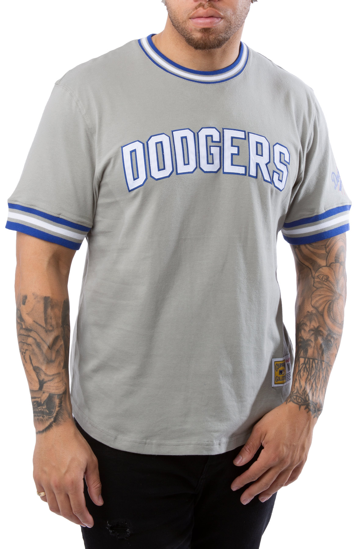 MITCHELL & NESS - Men - Los Angeles Dodgers Screen Print Logos Tee