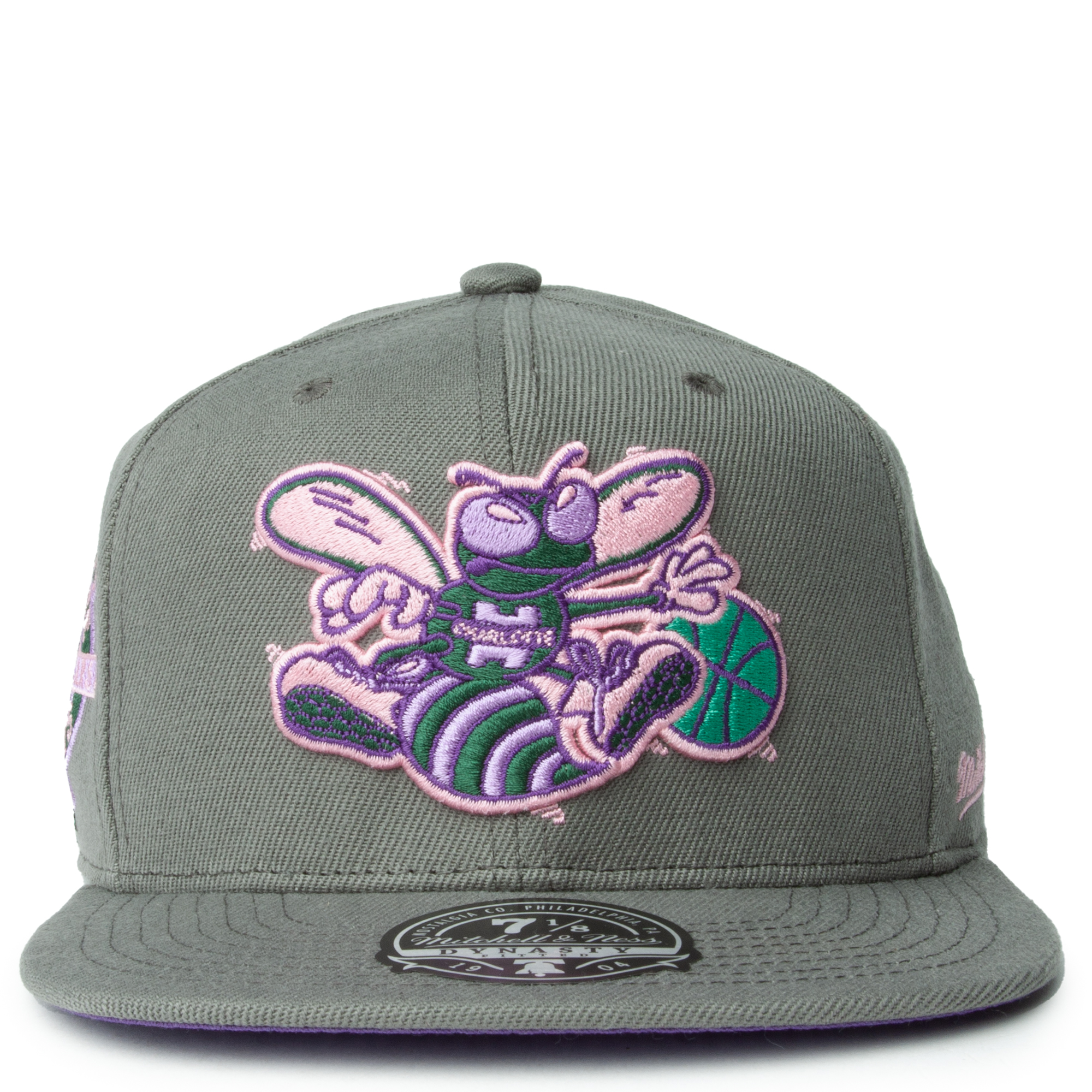 hornets mitchell and ness snapback