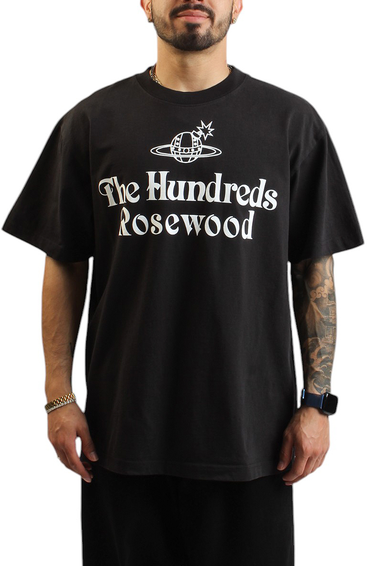 THE HUNDREDS Rosewood T-Shirt T25P101013LIMO - Shiekh