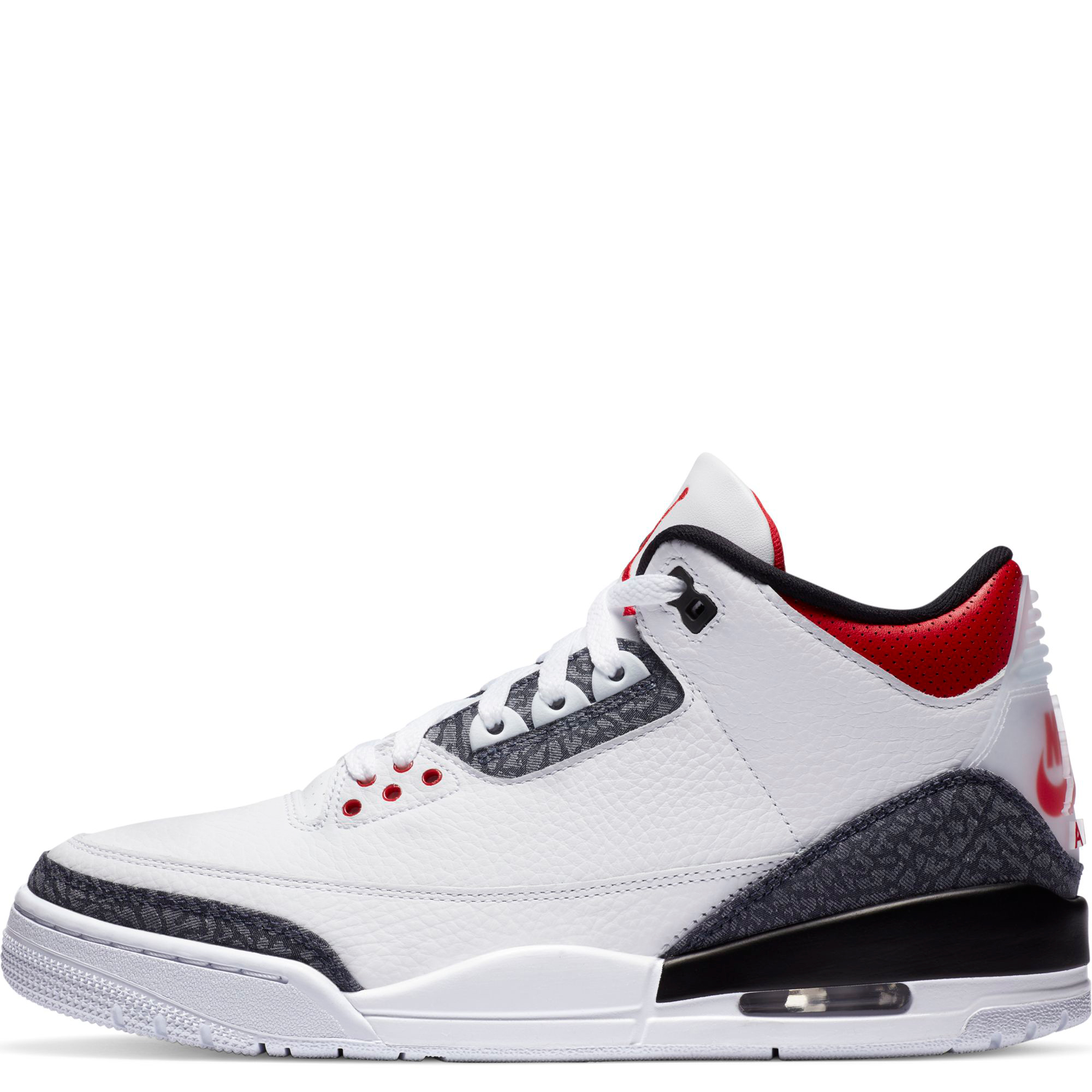 Air Jordan 3 Retro Se Men White Fire Red Black