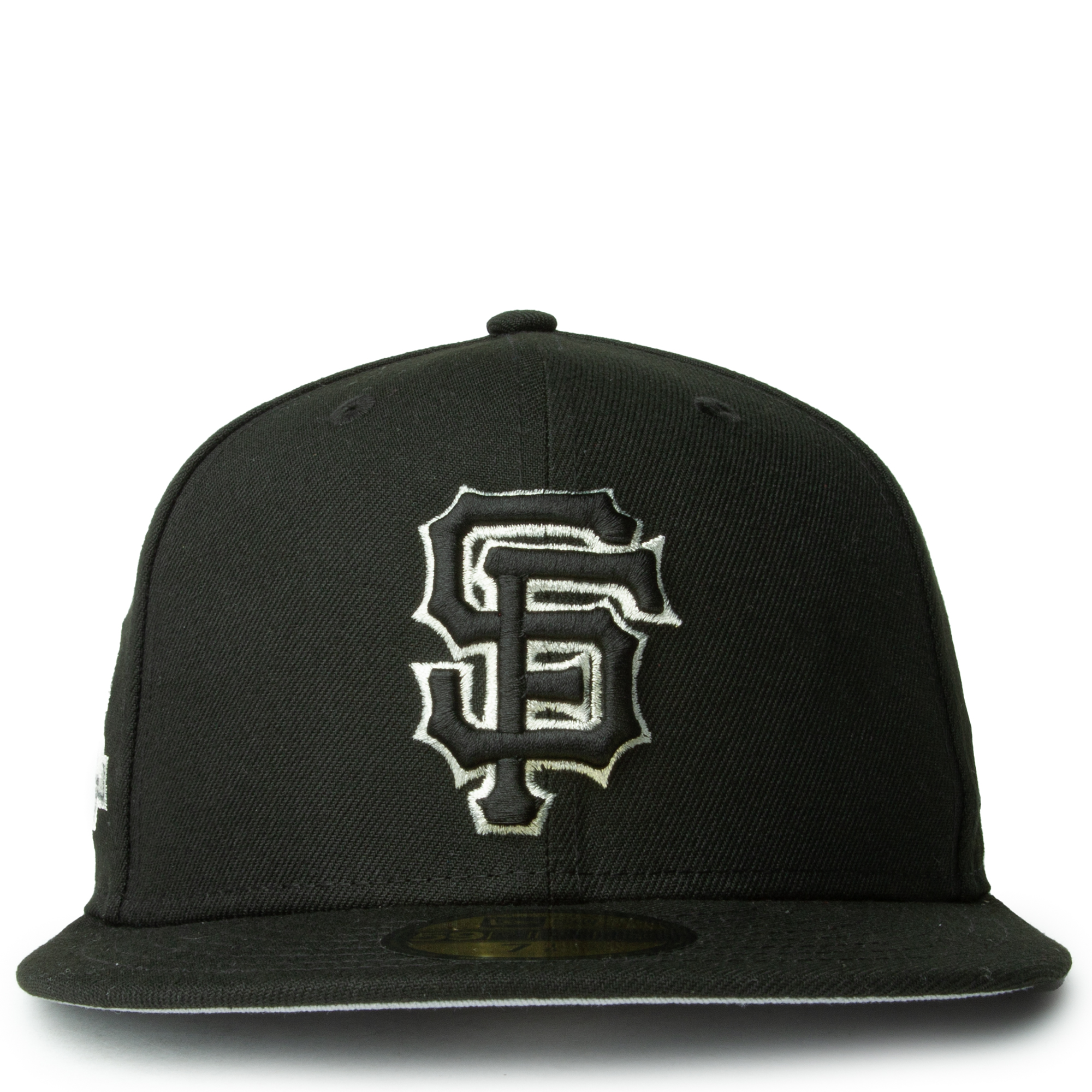 Women's New Era Black San Francisco Giants Colorblock French