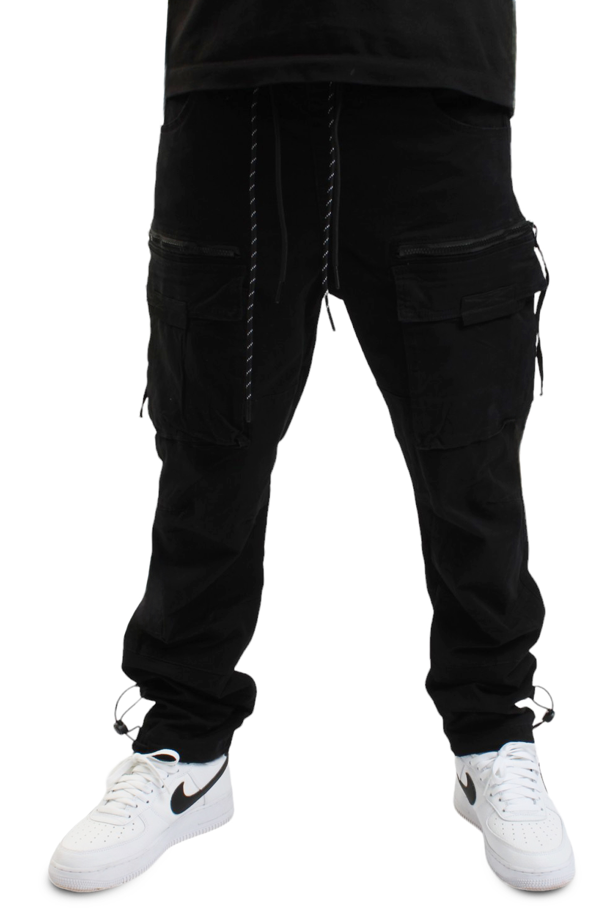 SMOKE RISE Utility Jogger Pant JP22525-BLK - Shiekh