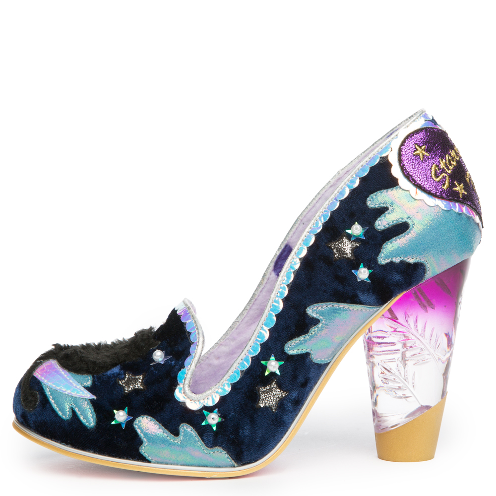 irregular choice twinkle blue