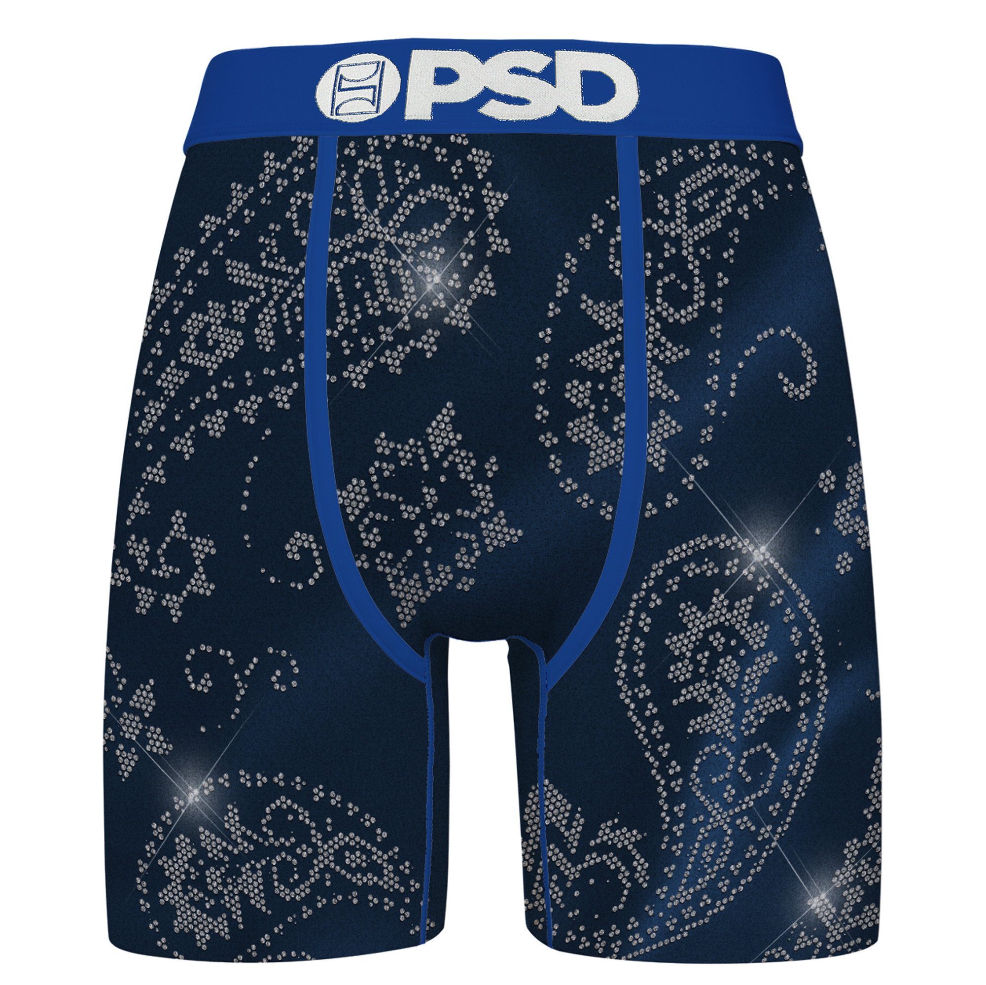 PSD Cool Ice Bandana mm Boxer Briefs Blu