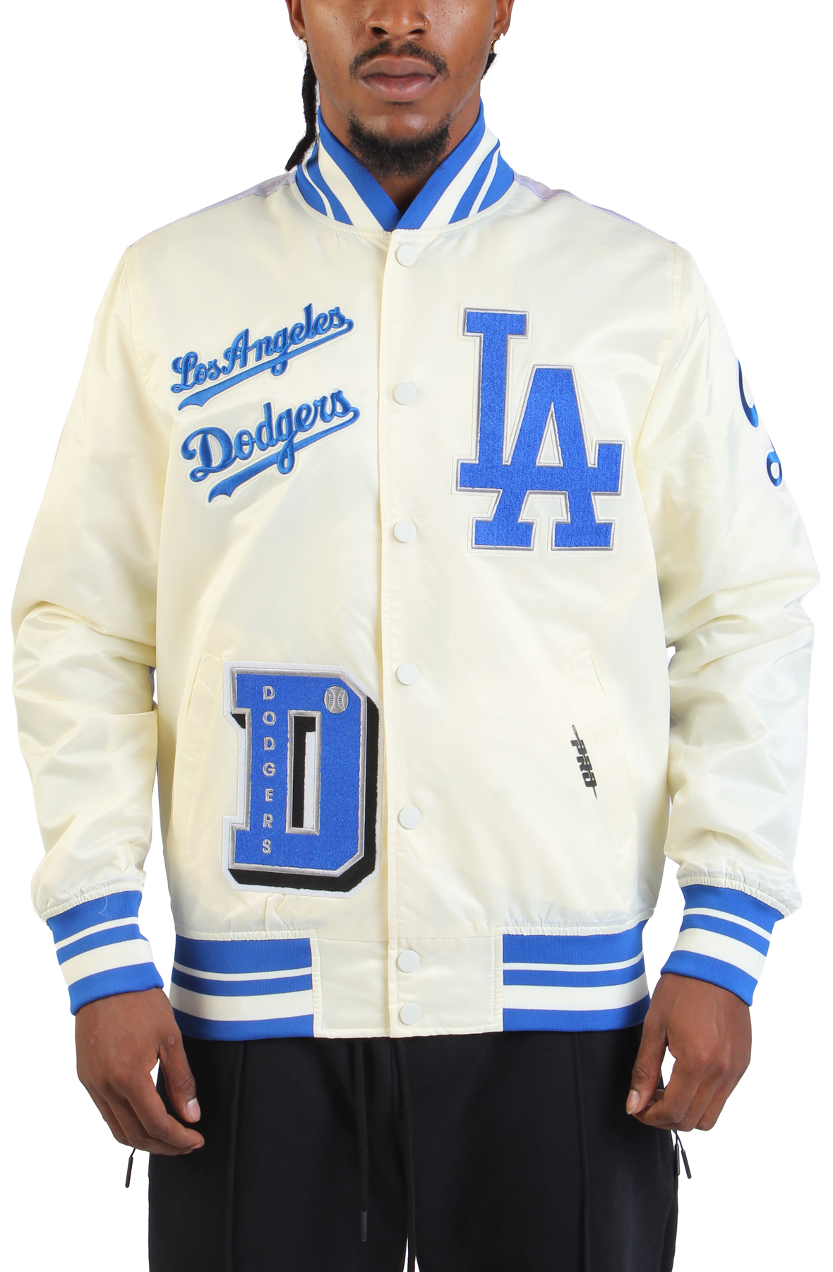 PRO STANDARD MLB Los Angeles Dodgers Sublimated Satin Jacket