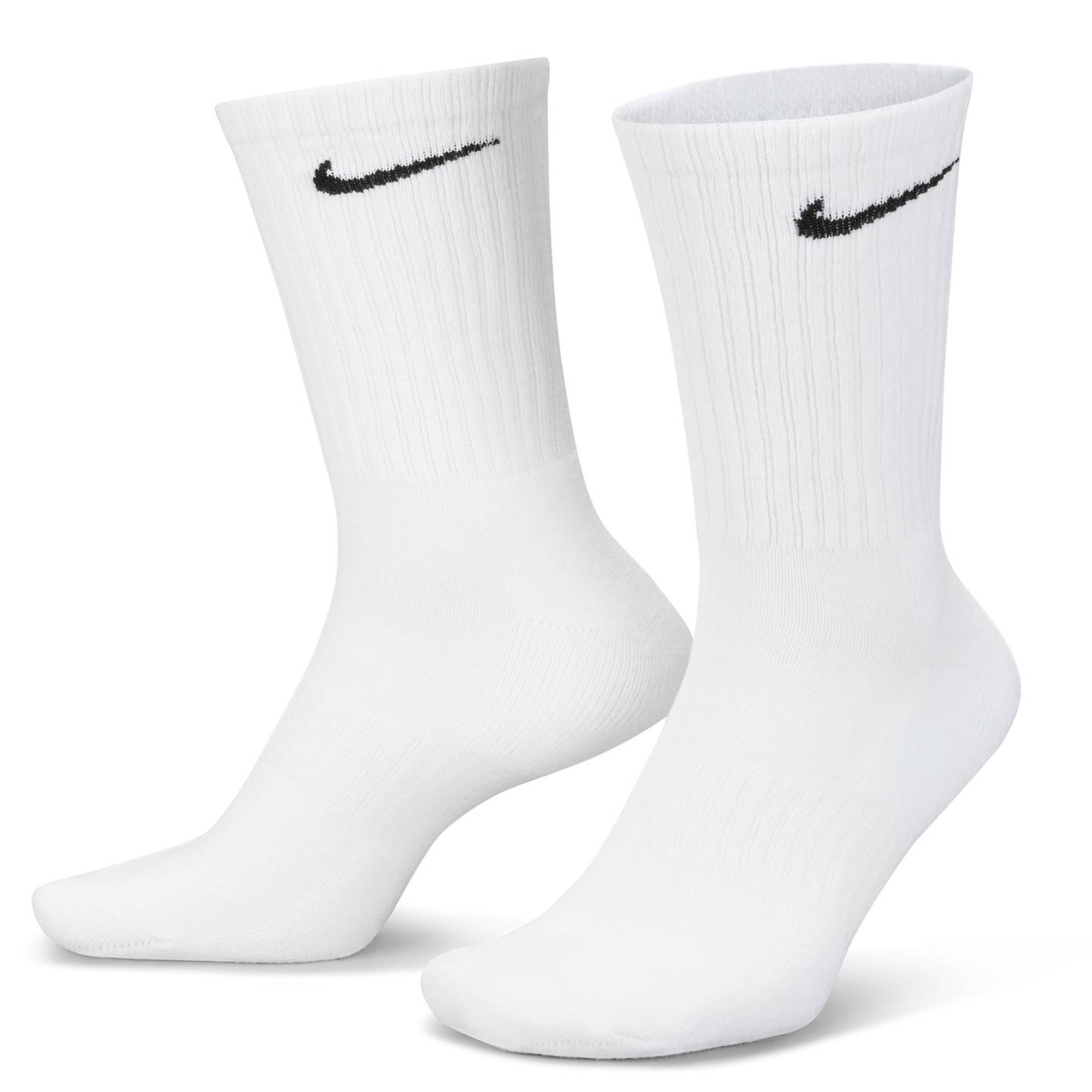 NIKE Everyday Cushioned Training Crew Socks (6 Pairs) SX7666 100