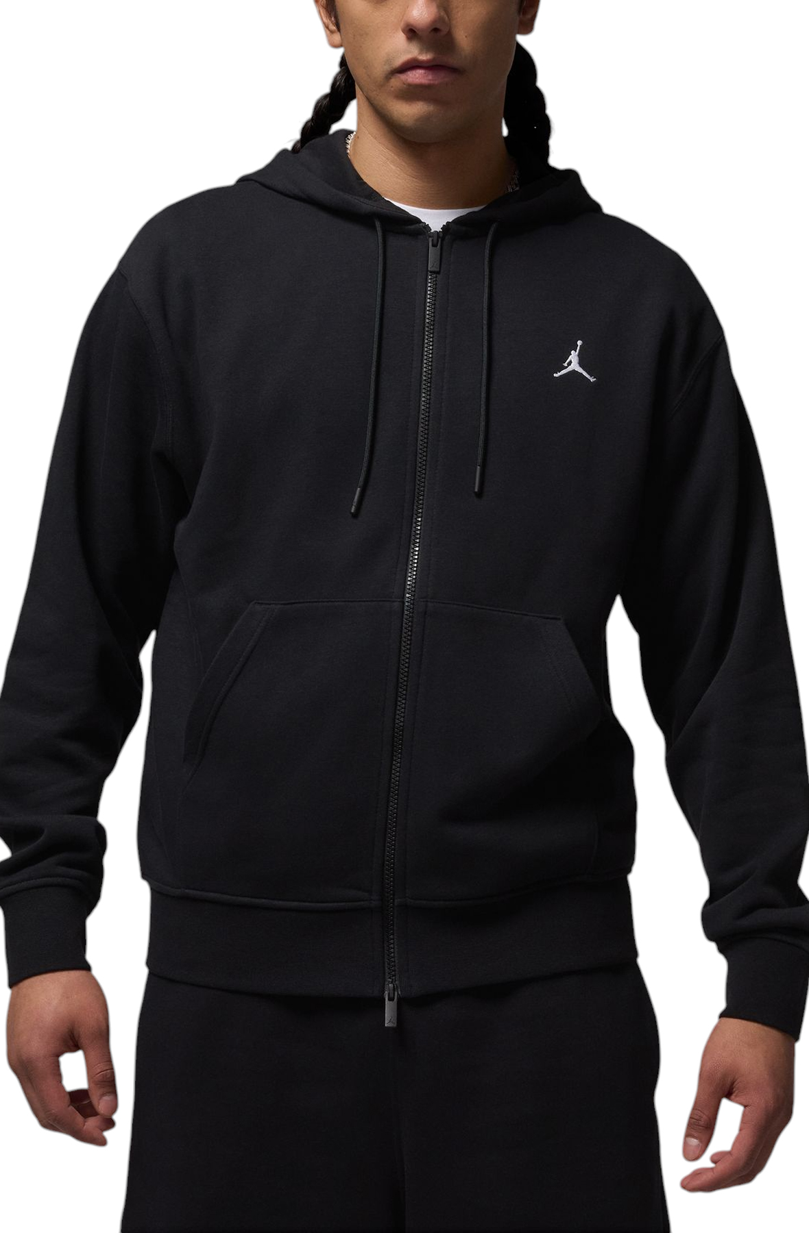 JORDAN Brooklyn Fleece Full-Zip Hoodie FV7291 010 - Shiekh