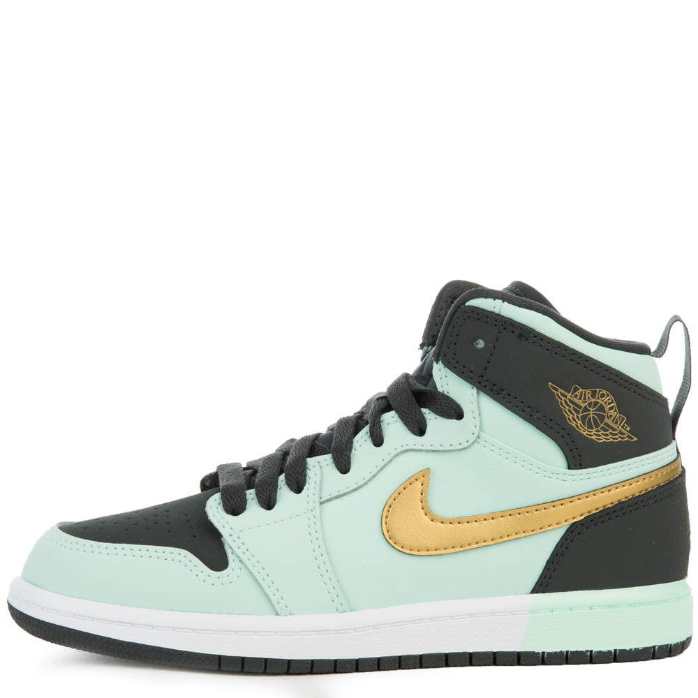 jordan 1 retro high mint foam anthracite metallic gold