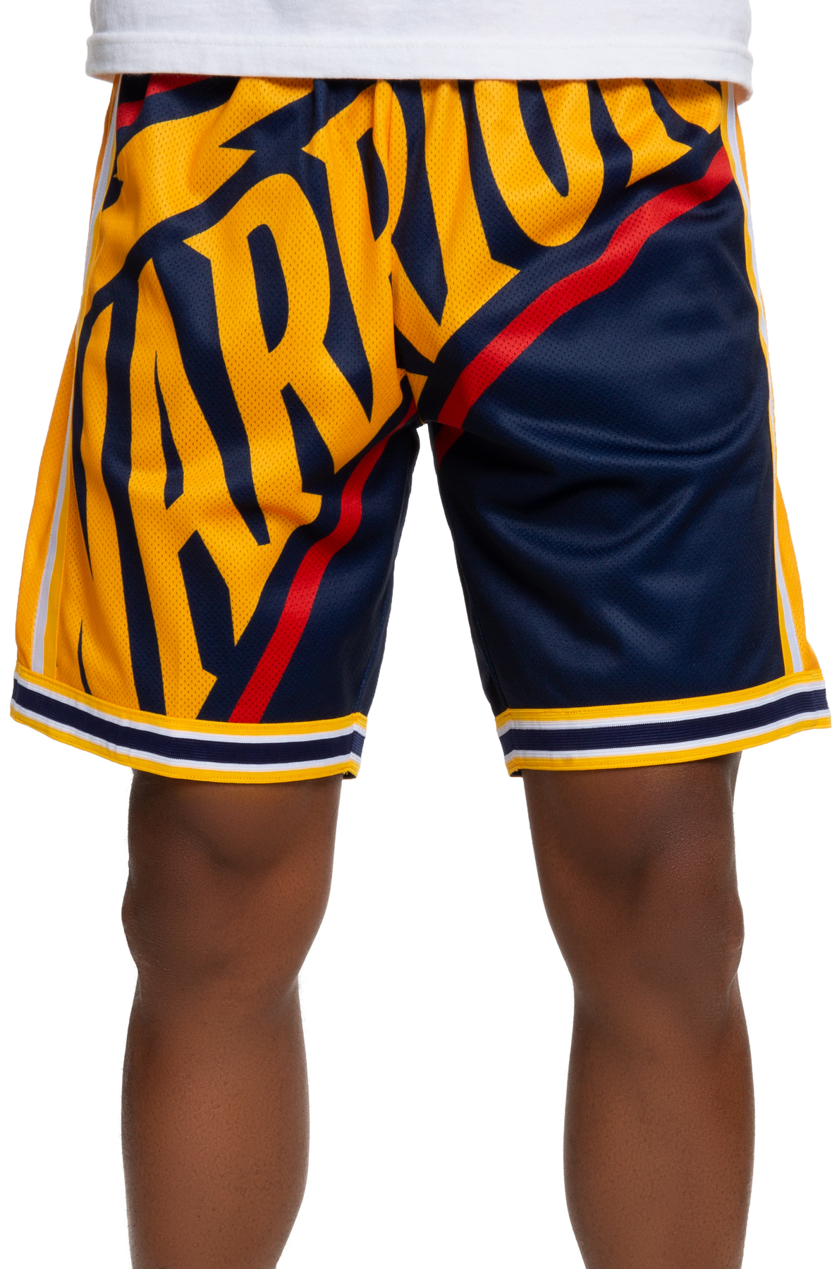 MITCHELL AND NESS Golden State Warriors Big Face Shorts