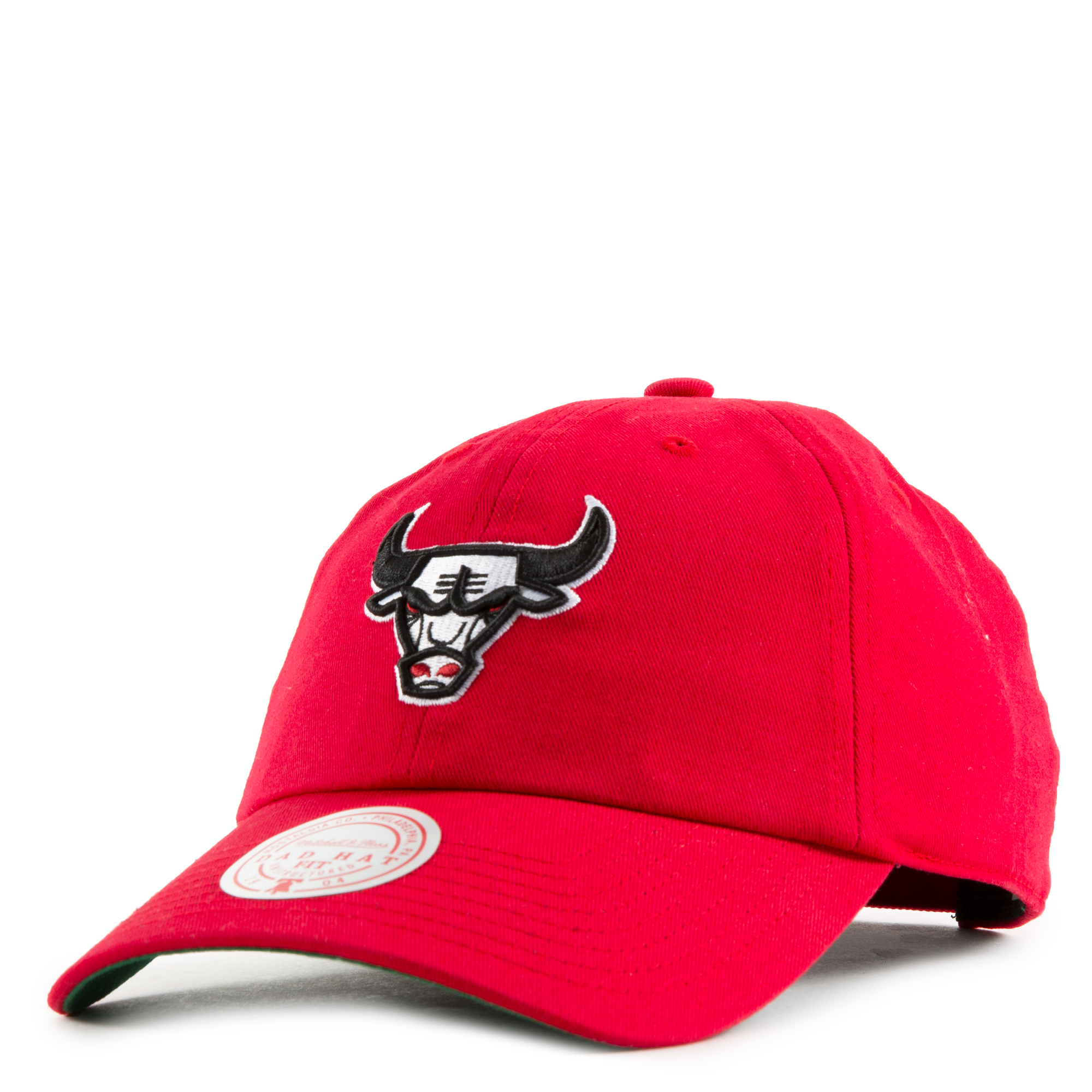 Mitchell & Ness NBA Team 2 Tone 2.0 Dad Strapback Cap HWC Chicago Bulls Men Caps Red in size:ONE Size