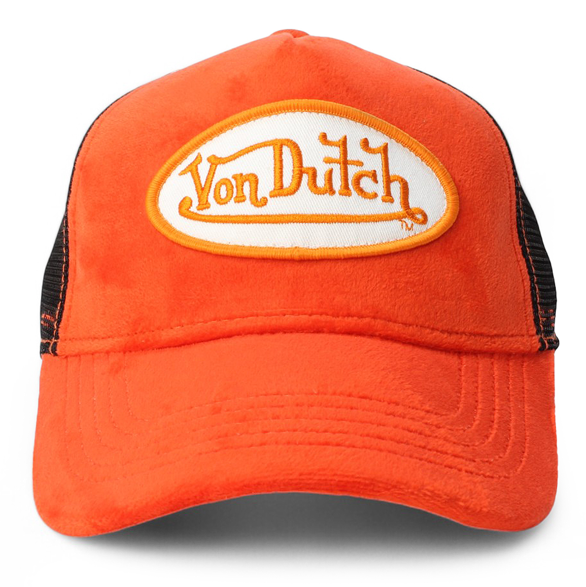 VONDUTCH Suede Logo Trucker Hat VDSB4HT038-601 - Shiekh