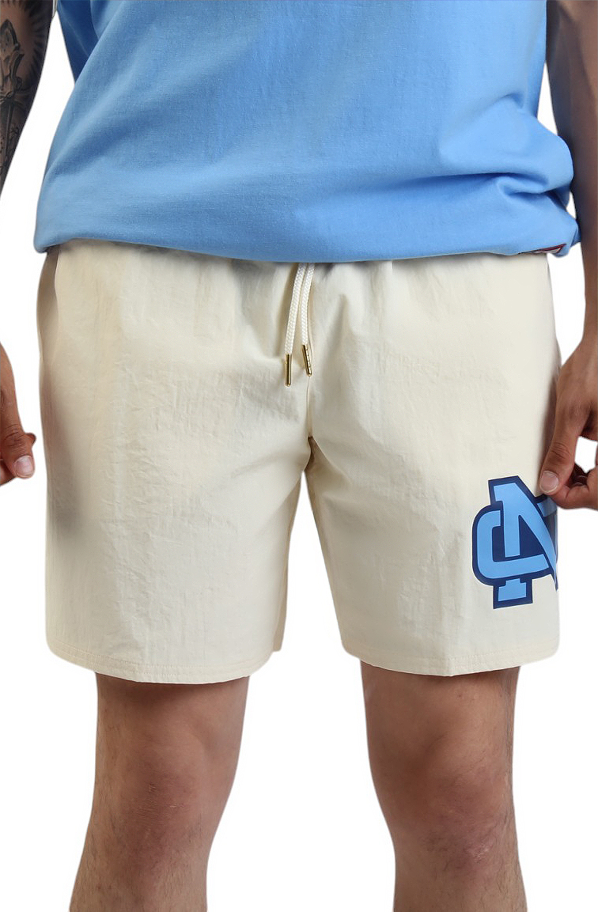Short Homme Castaway Island Southern - Taille 34 - Bleu Caroline - 100% Lin - Neuf Avec étiquette