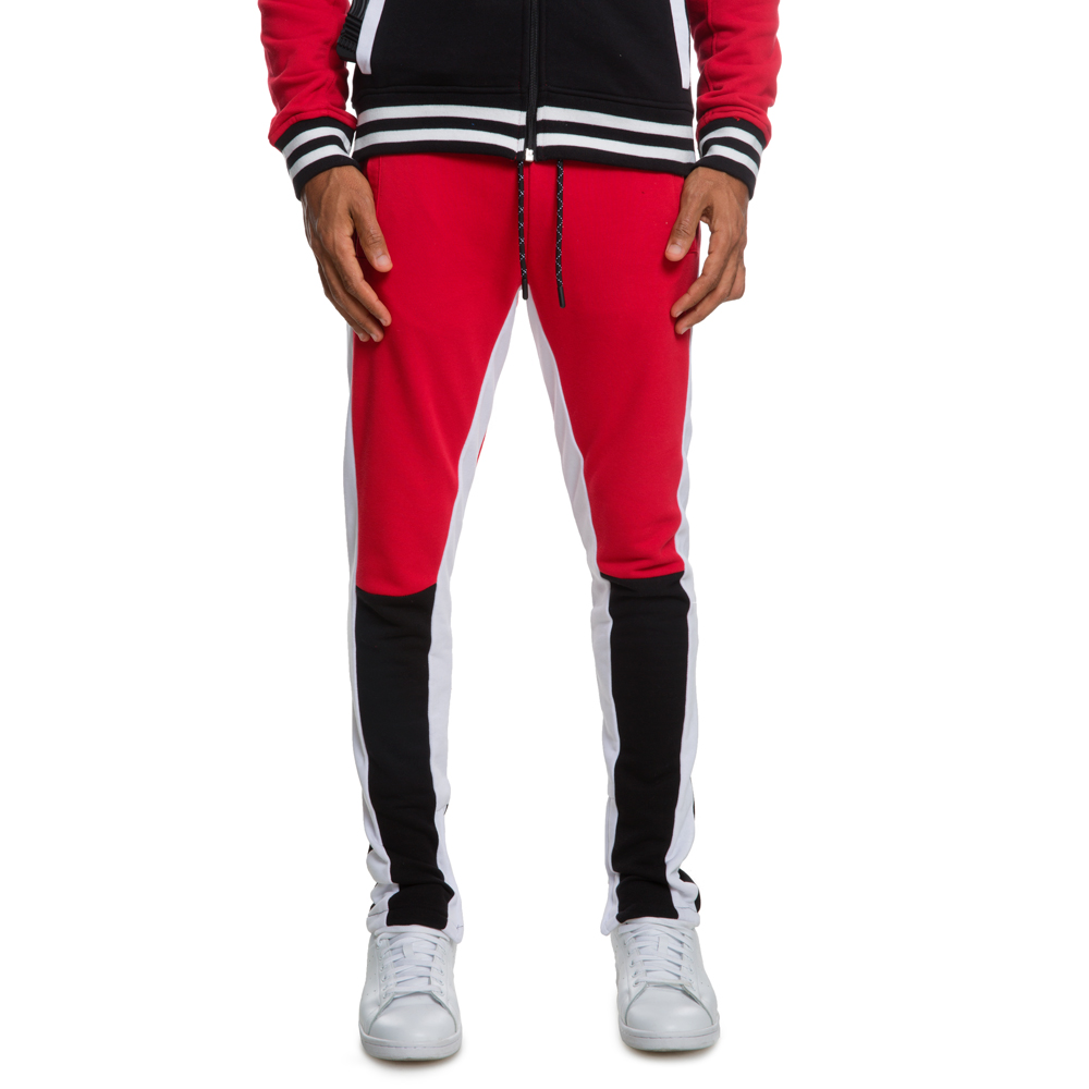 Red black and white pants Clearance