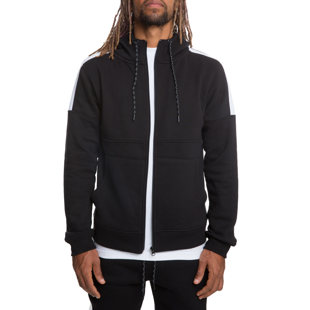 【HI FI FNK】Brick Zip Hoodie Jacket FBRK FULL ZIP HOODIE JG 8060 BK - Shiekh