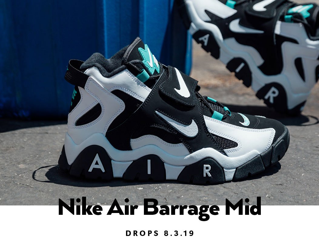 Men's Nike Air Barrage Mid | Shiekh.com